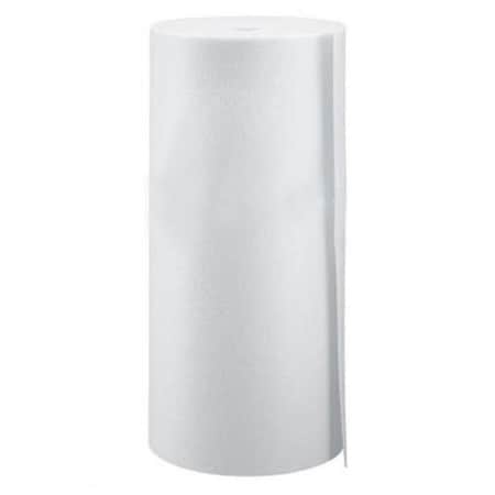 Gladon Gladon AG125 0.125 x 48 in. x 125 ft. Waveless Wall Closed cell Lightweight Foam - White AG125